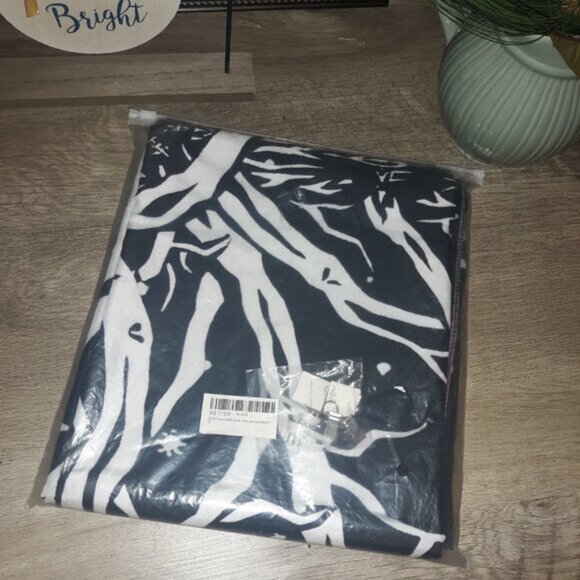 Tree of Life Tapestry, Sun, Moon, Galaxy Space Black & White Tapestry - 70"x90" - Picture 3 of 9